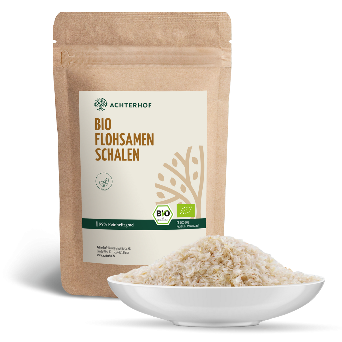 Bio Flohsamenschalen (200g)