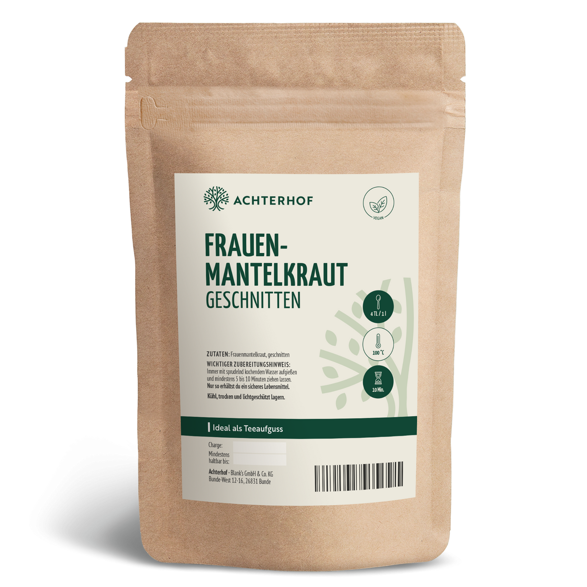 Frauenmantelkraut geschnitten (1000g)