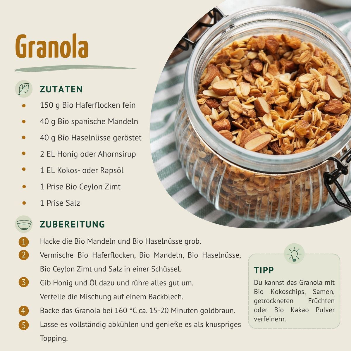 Bio spanische Mandeln (500g)