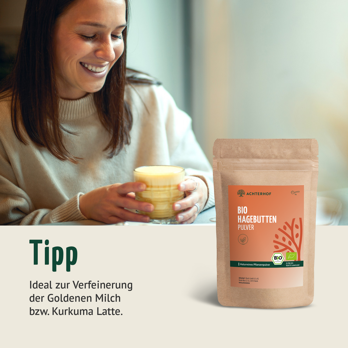 Bio Hagebutten Pulver (500g)