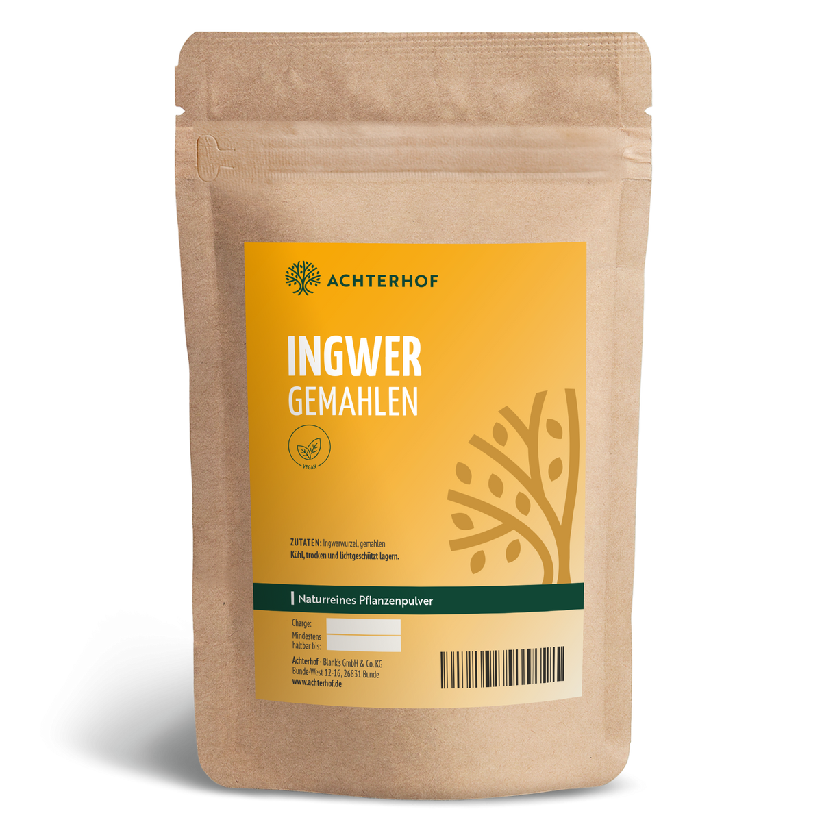 Ingwer gemahlen (250g)
