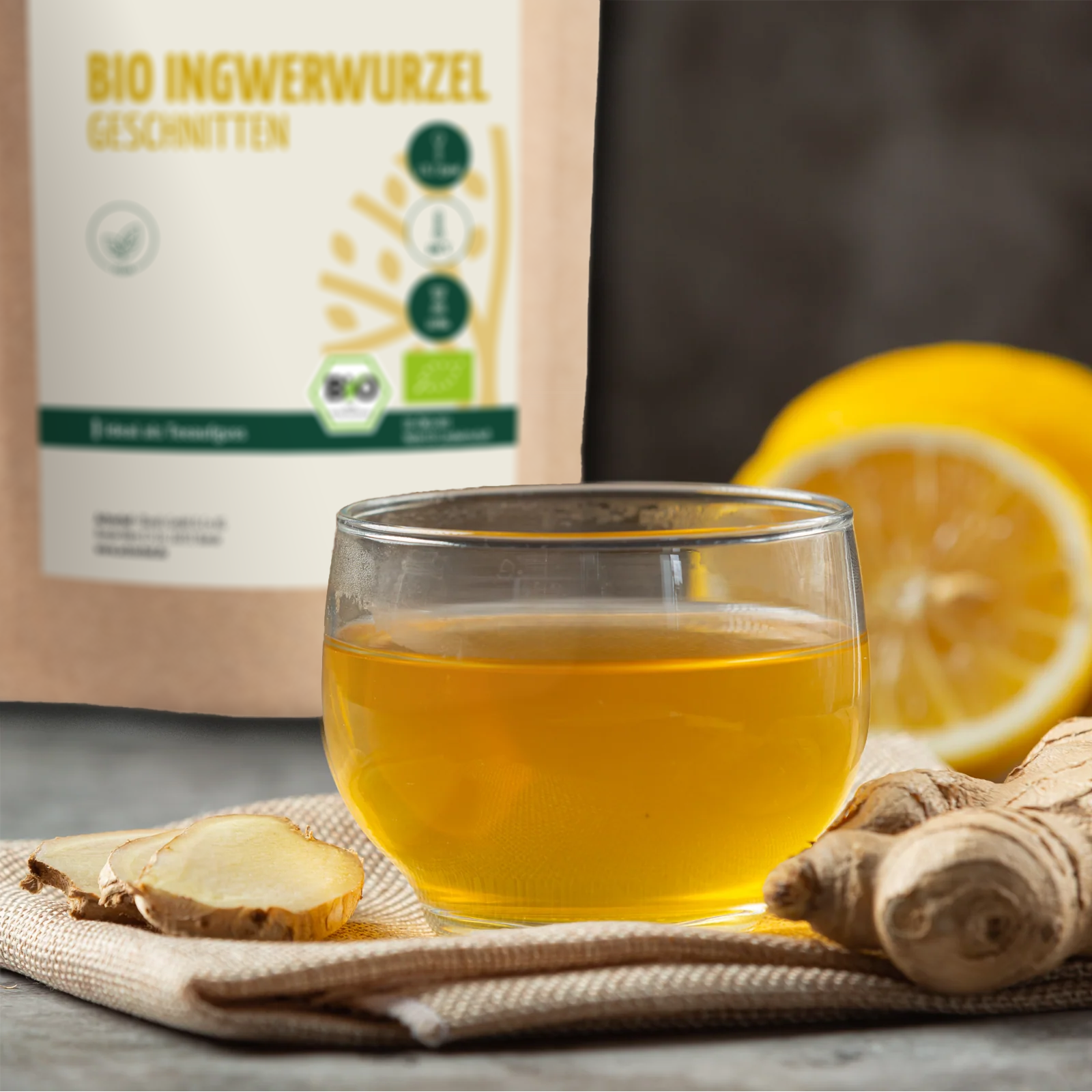 Ingwerwurzel geschnitten Bio (1000g)