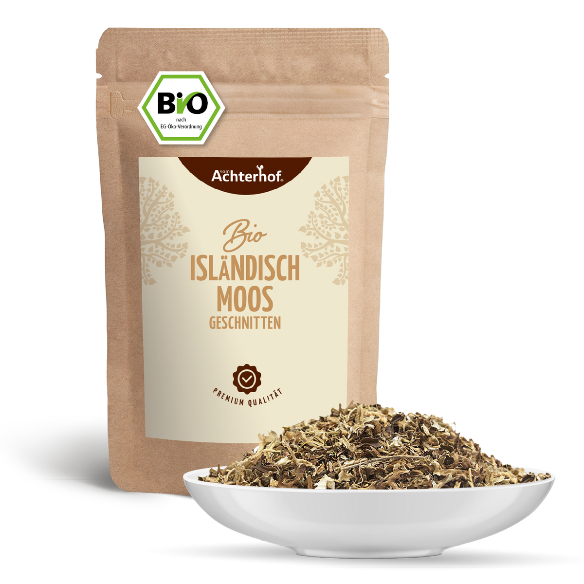 Isländisch Moos geschnitten Bio (100g)
