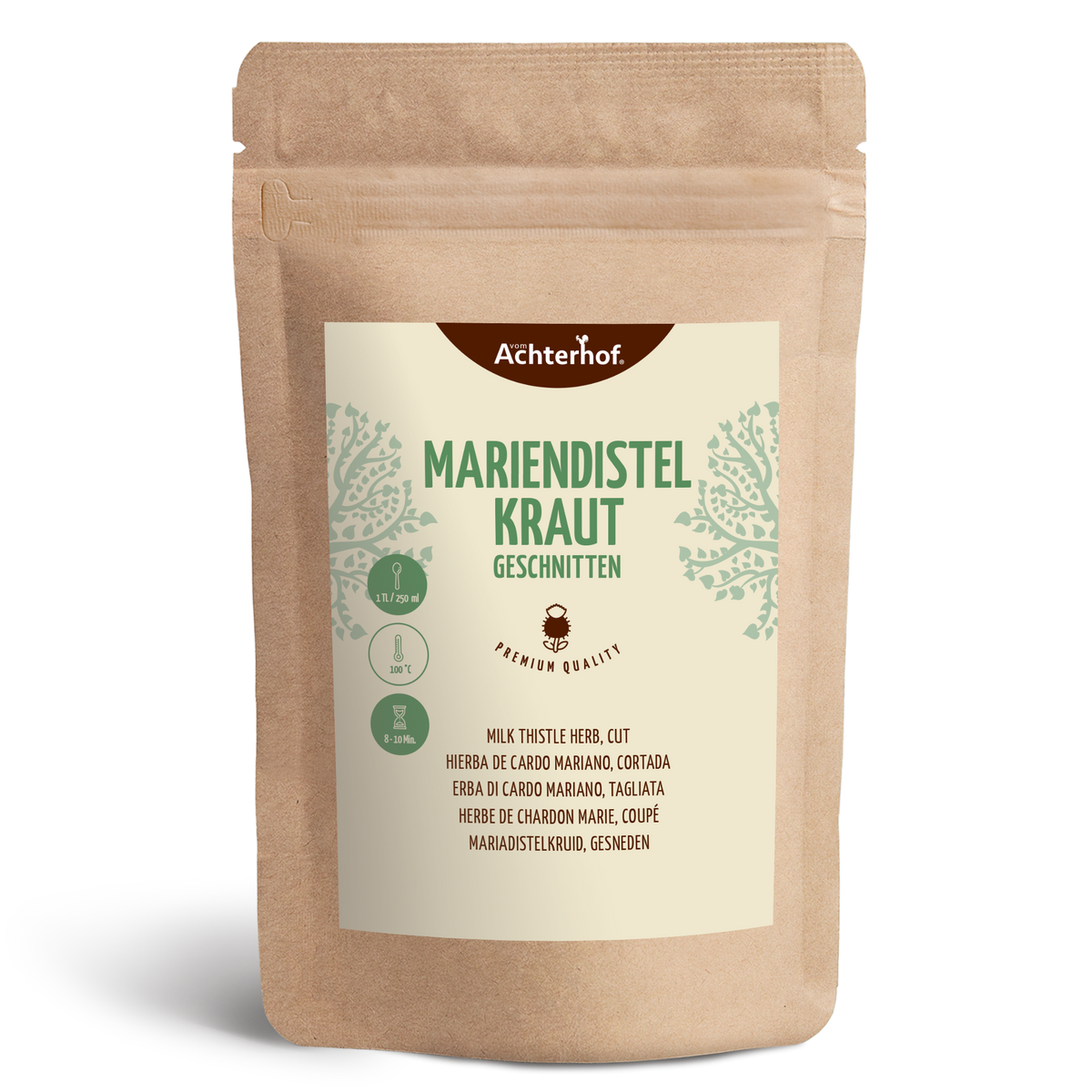 Mariendistelkraut geschnitten (1000g)