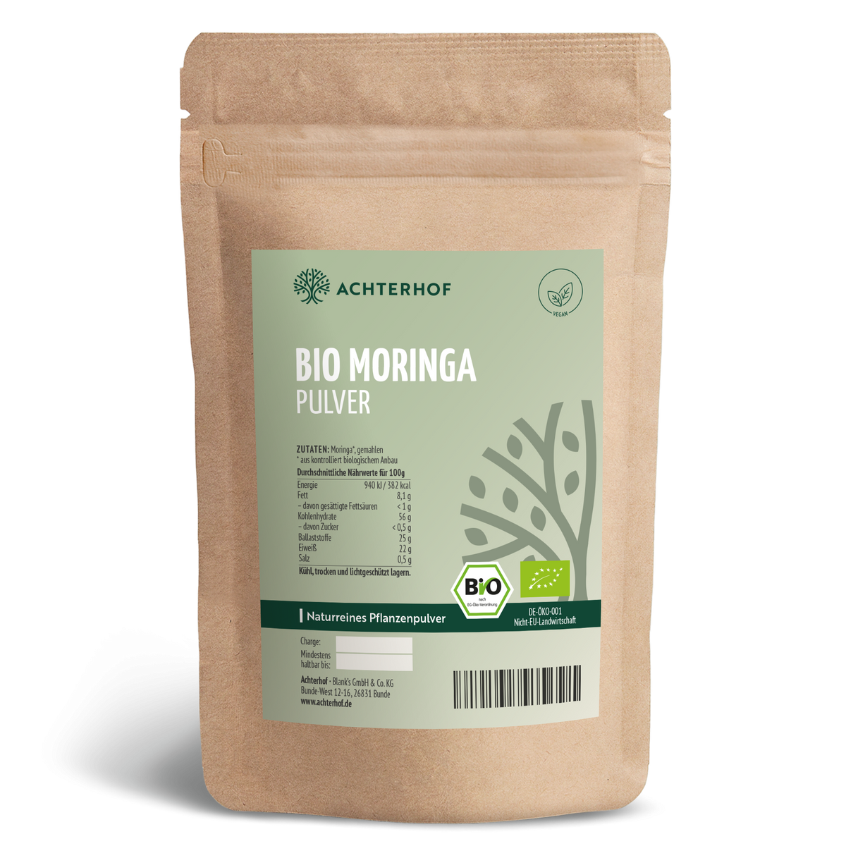Bio Moringa Pulver (250g)