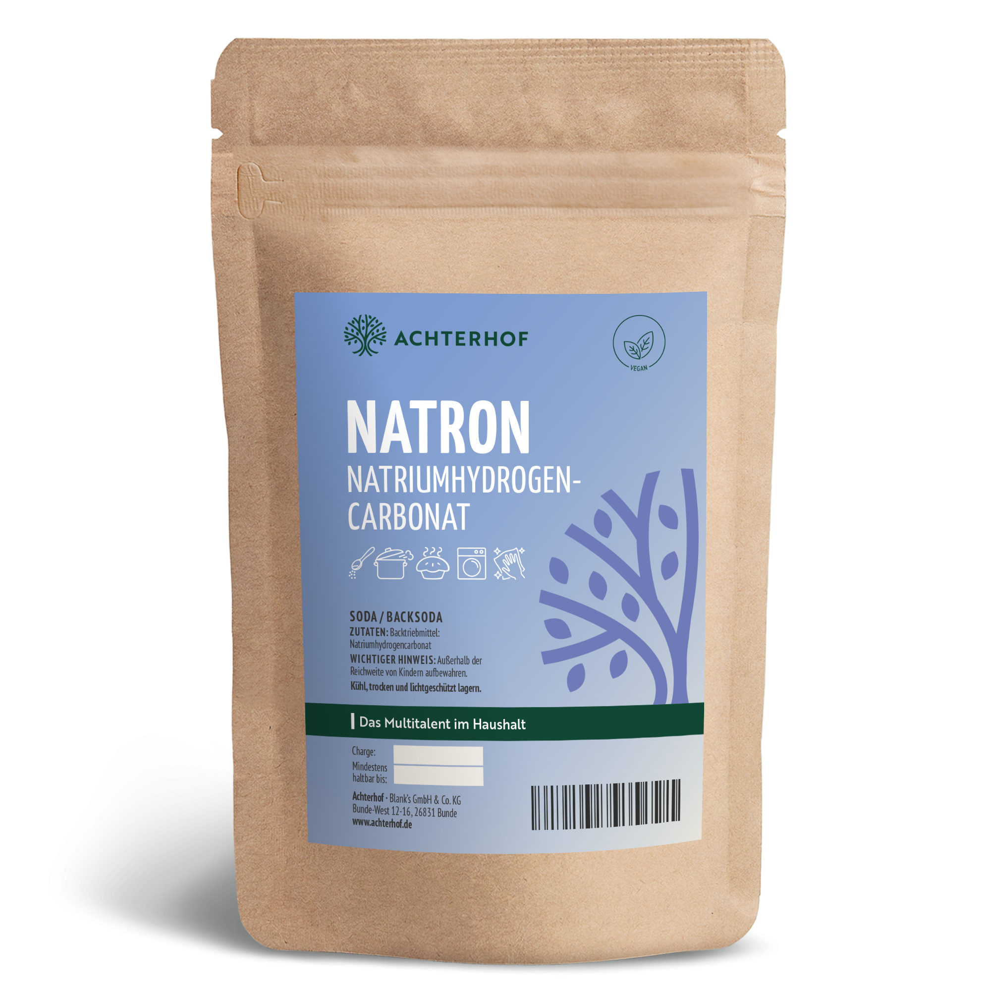 Natron Natriumhydrogencarbonat 1000g