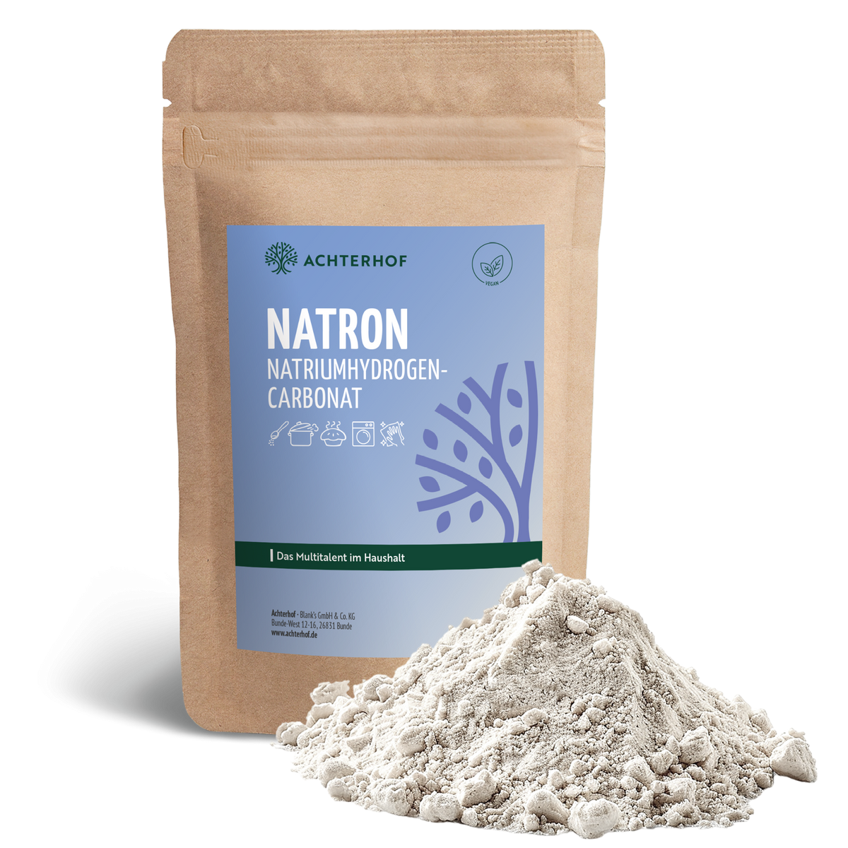 Natron Natriumhydrogencarbonat 250g