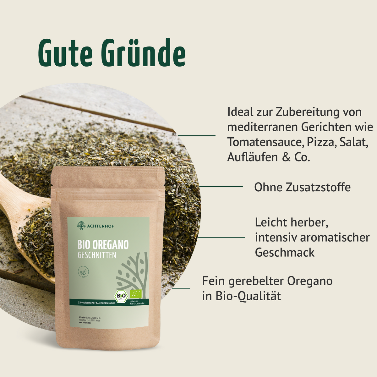 Oregano geschnitten Bio (1000g)