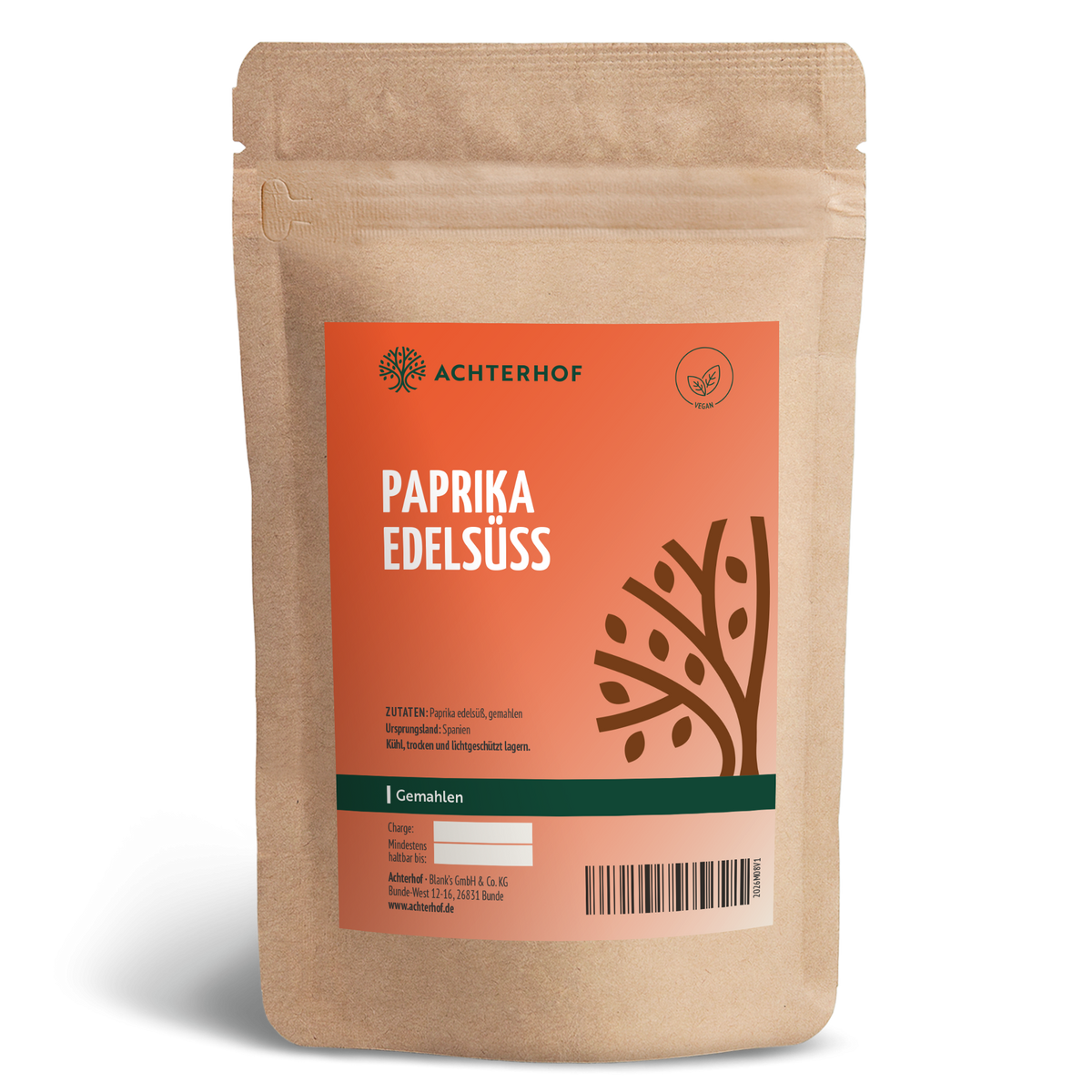 Paprika edelsüß gemahlen (1000g)