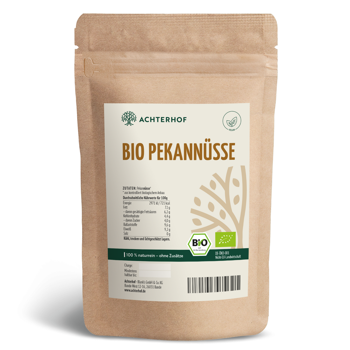 Bio Pekannüsse (500g)