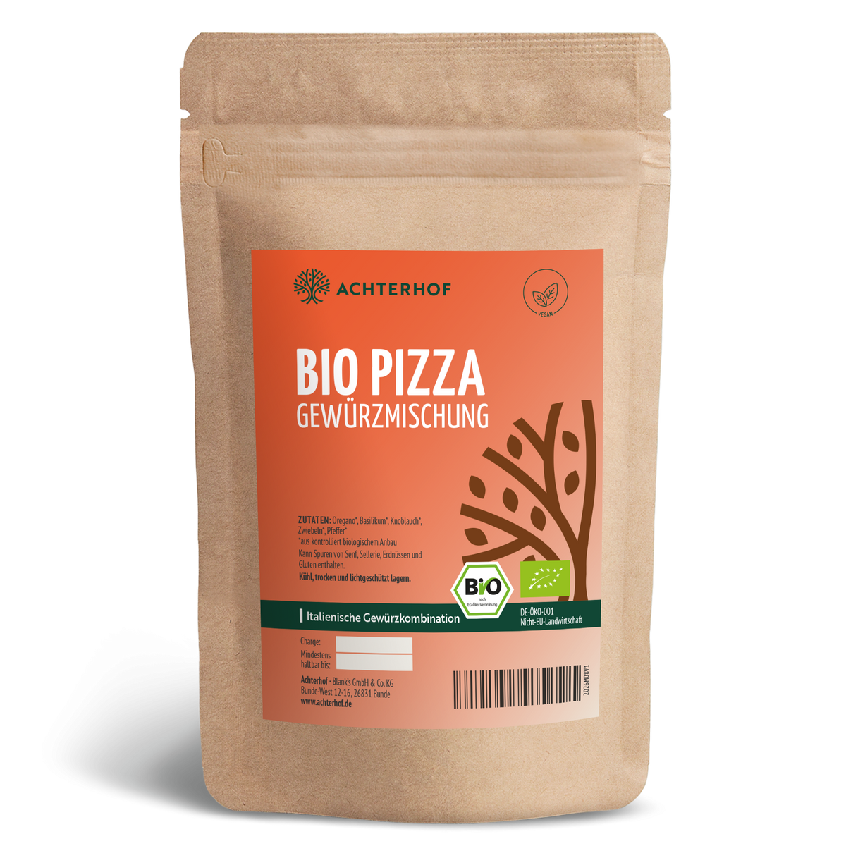 Bio Pizza Gewürzmischung (100g)