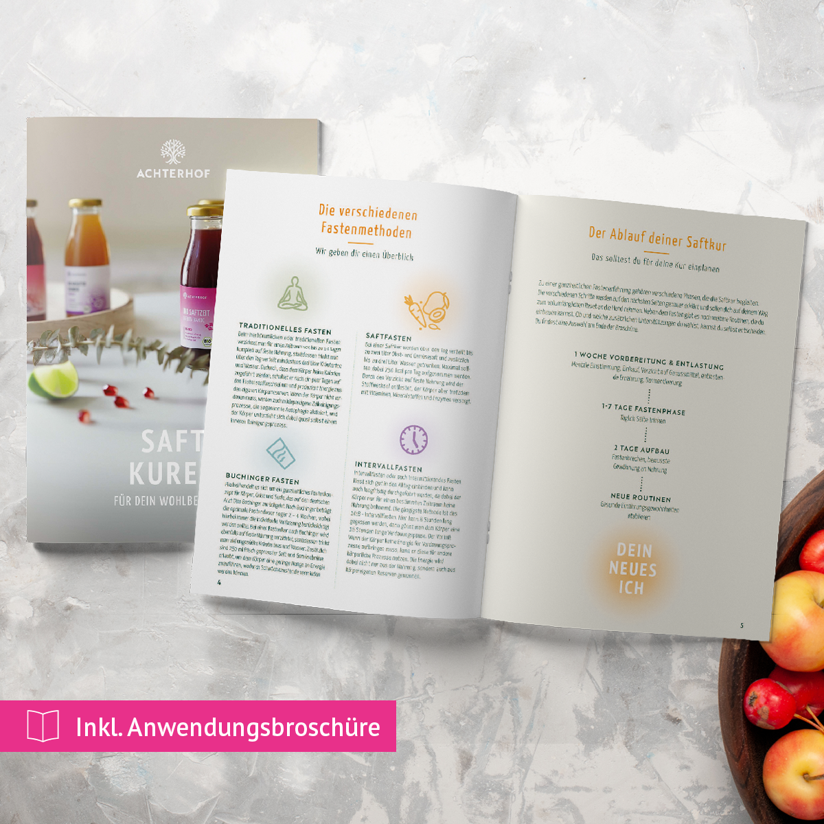 Saftstart Bio Fastenkur 1-7 Tage (6 Flaschen pro Tag)