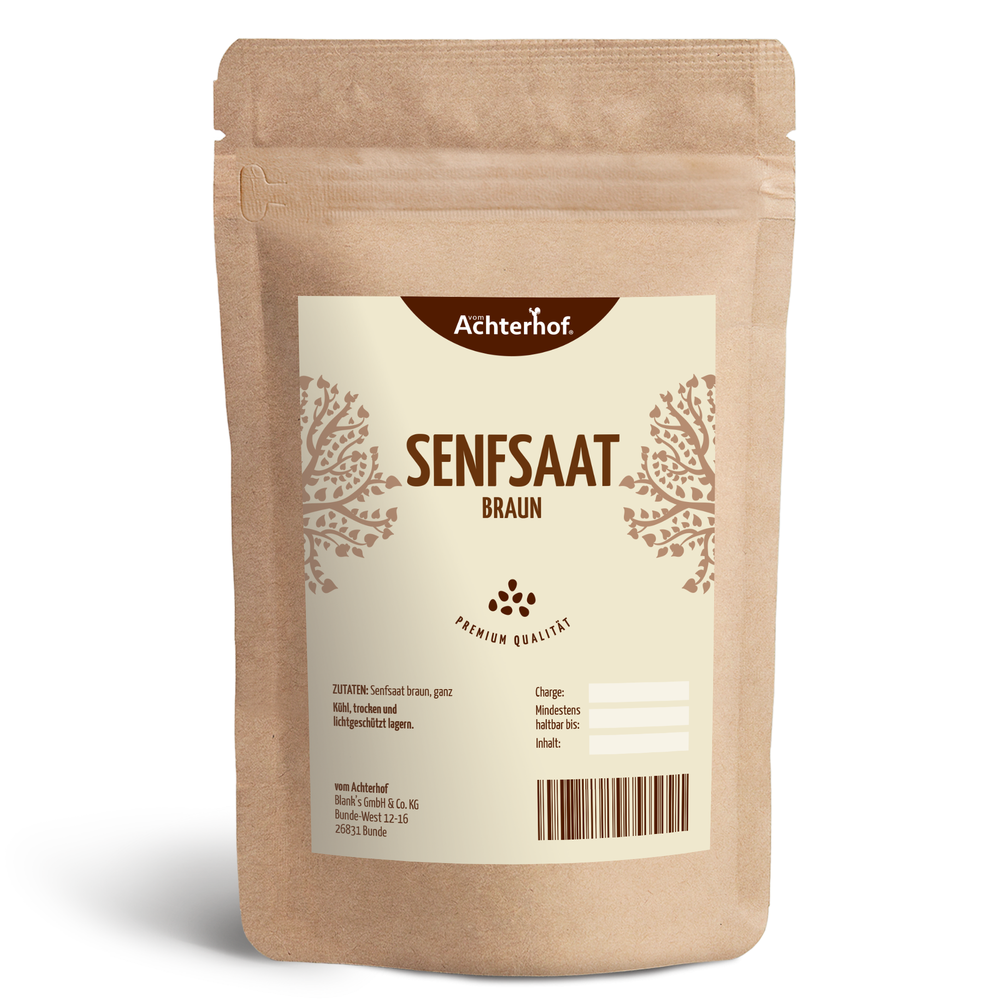 Senfsaat braun ganz (250g)
