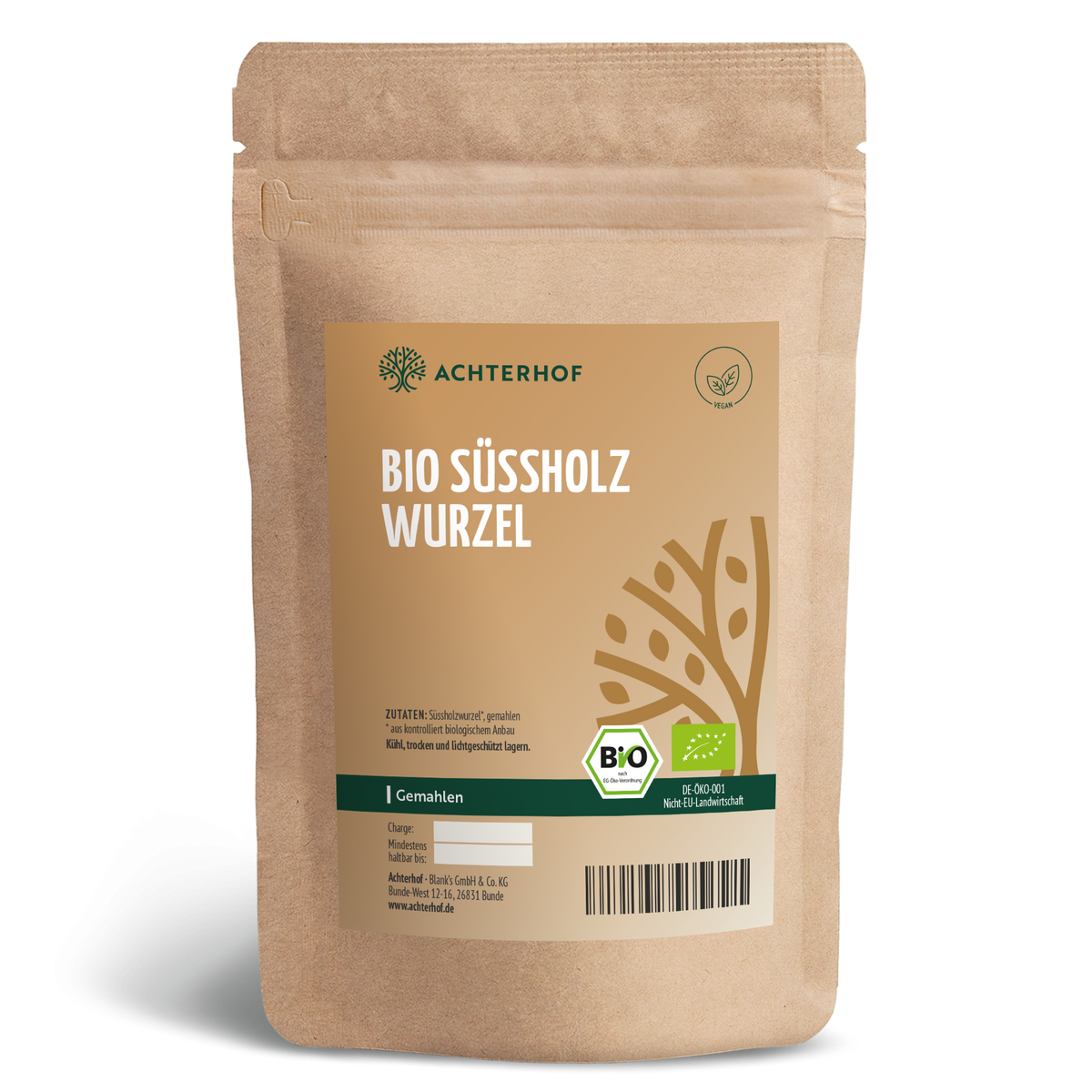 Bio Süßholzwurzel gemahlen (100g)