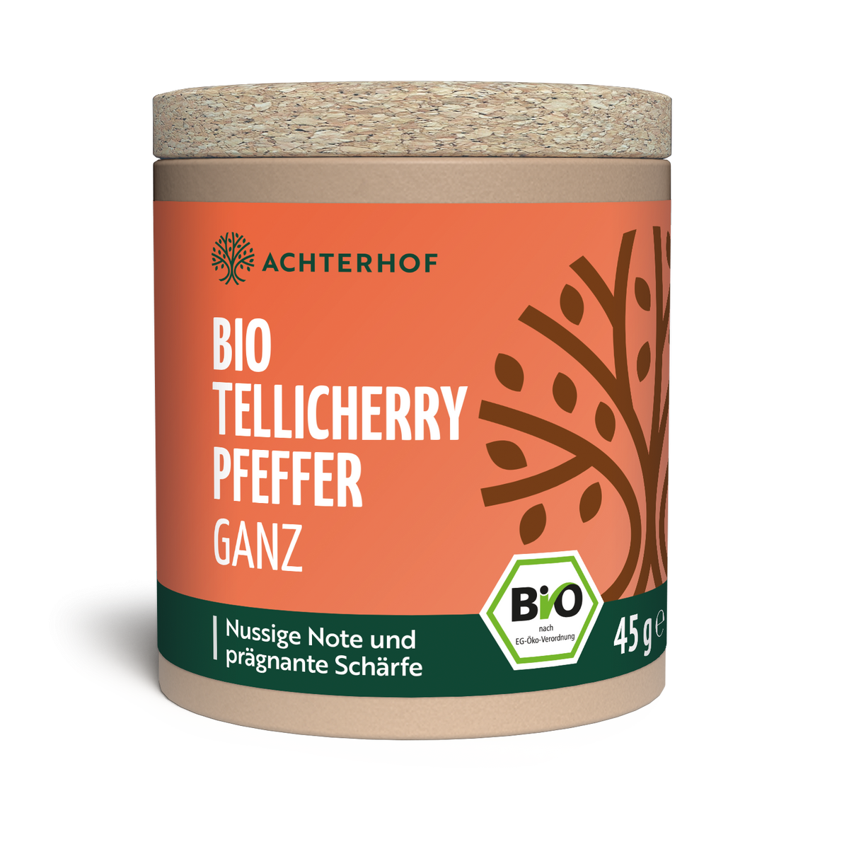Tellicherry Pfeffer ganz Bio (45g)