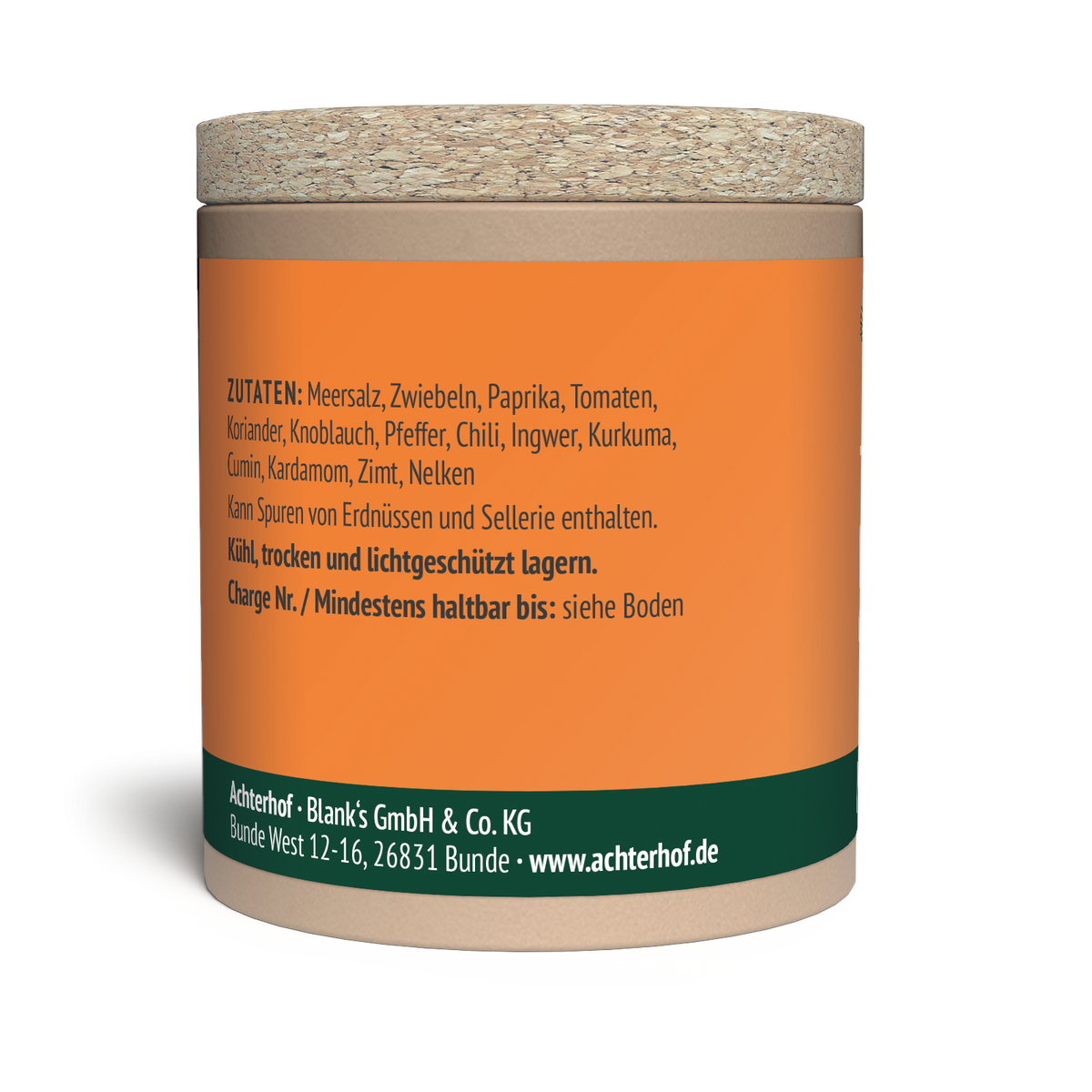 Tikka Masala Gewürzzubereitung (65g)
