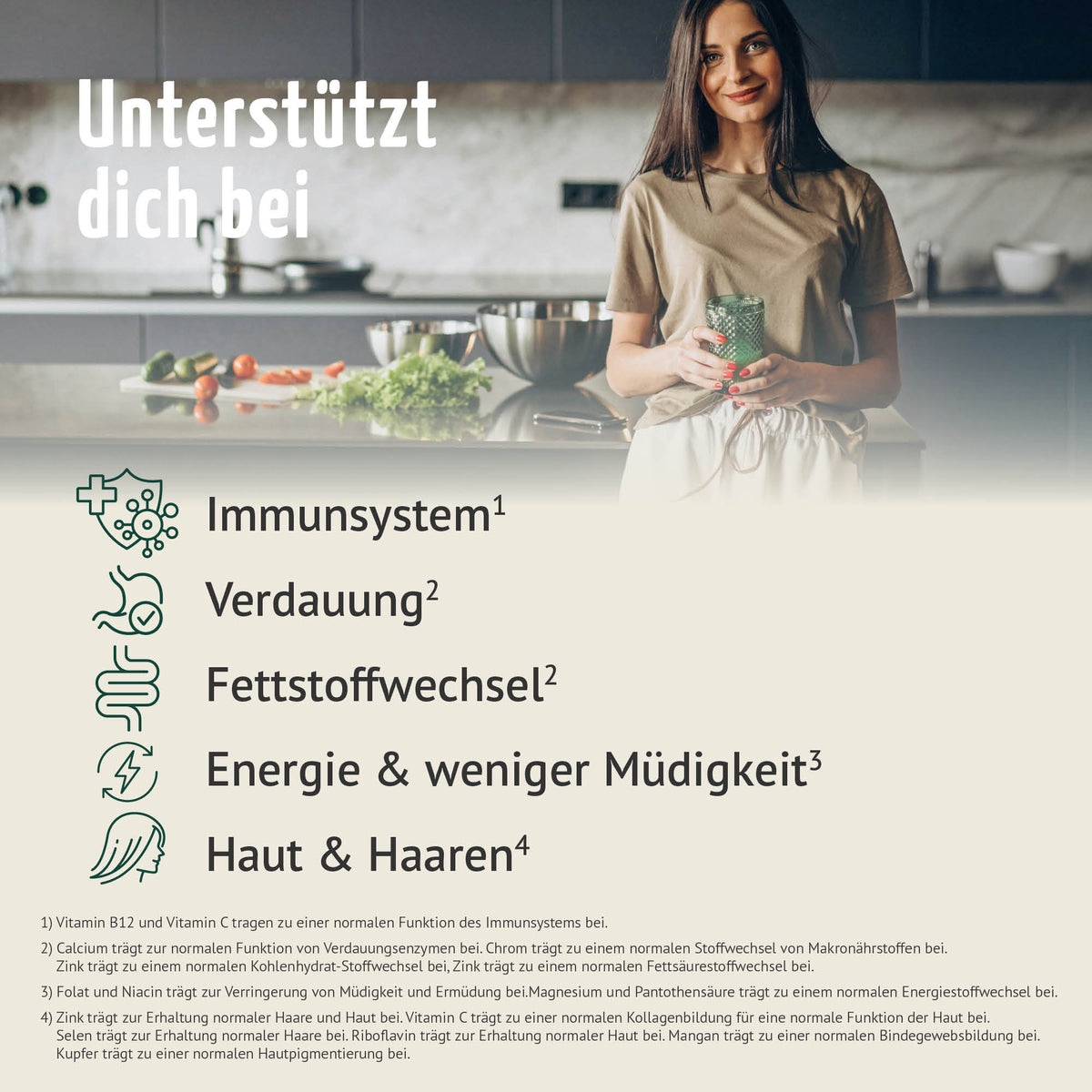 Reds, Greens & D3+K2 Tropfen Set