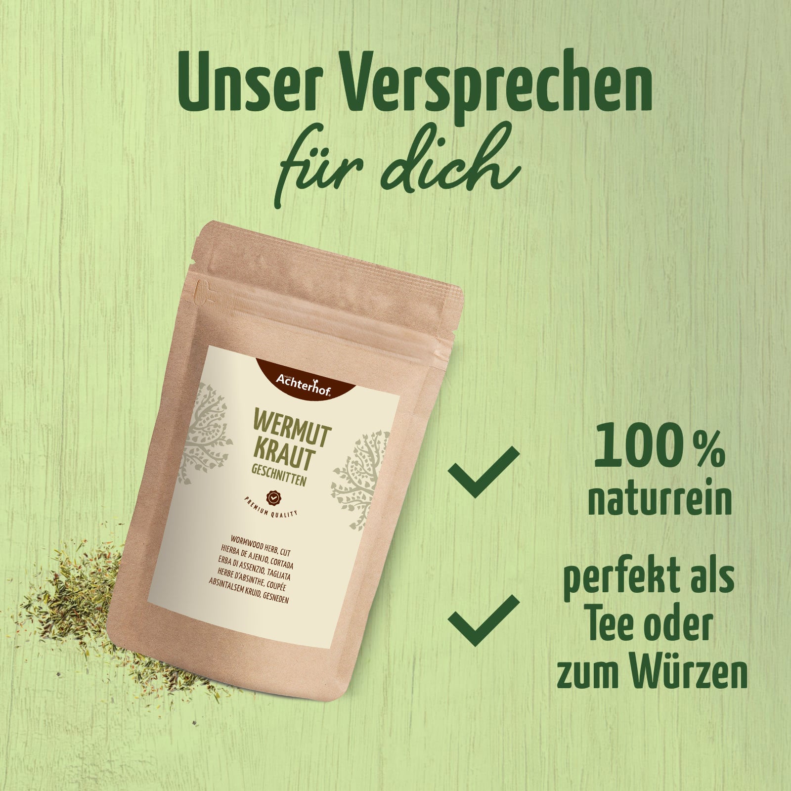 Wermutkraut geschnitten (1000g)