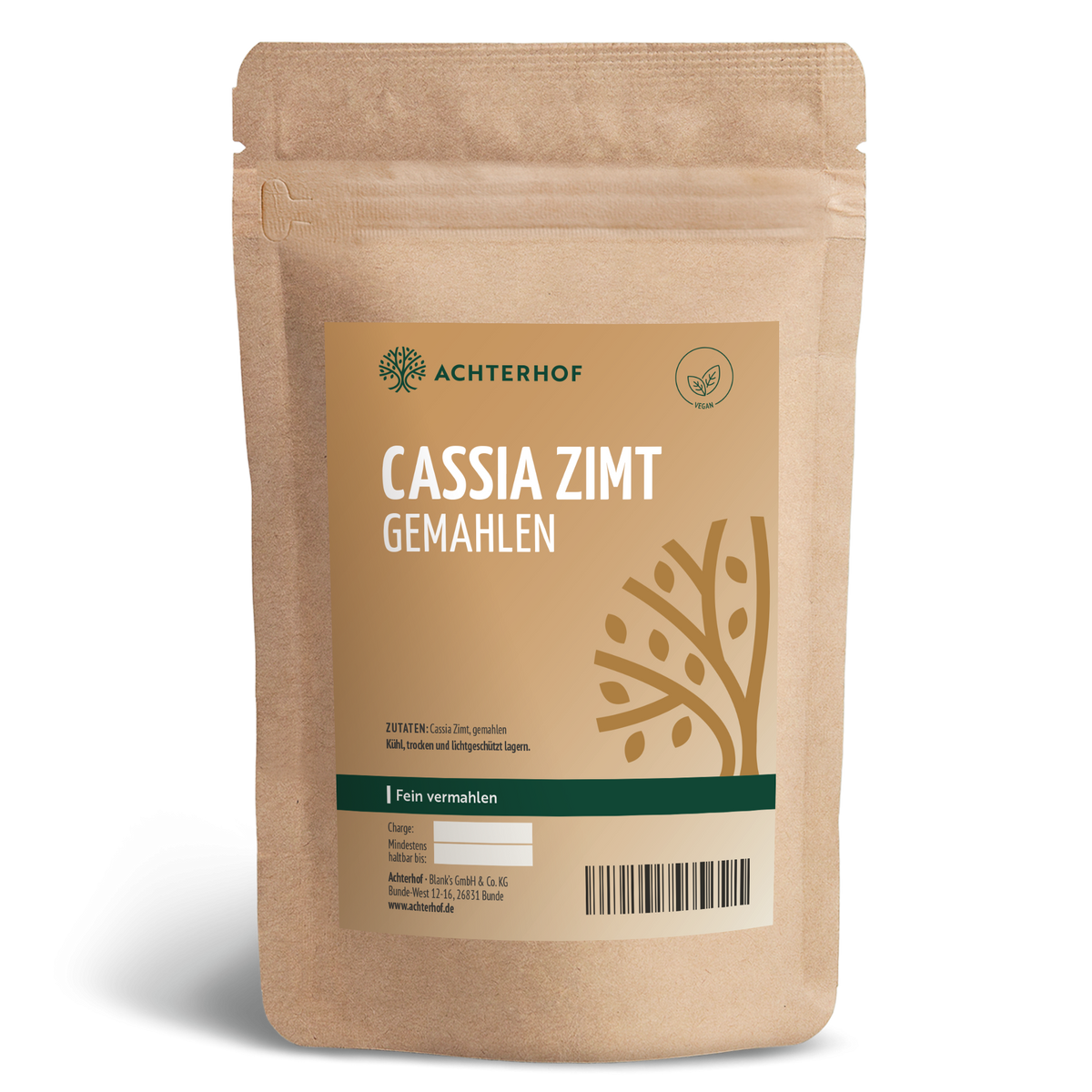 Cassia Zimt gemahlen (250g)